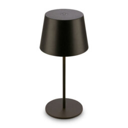 Briloner Rechargeable Table Lamp Black 1.2W 120Lm 2700K Touch Dimmer Ip44 - thumbnail 1