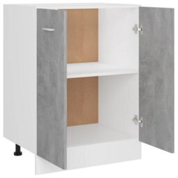 Vidaxl Bottom Cabinet Lyon Concrete Grey 60X46X81.5 Cm Engineered Wood - thumbnail 5