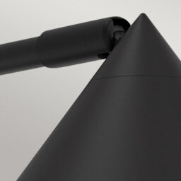 Luminosa Lighting Elstead Alora Mood Remyck Dome Wall Lamp Contemporary Matt Black 1X E27 - thumbnail 4