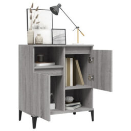 Berkfield Classic Sideboard Grey Sonoma 60X35X70 Cm Engineered Wood - thumbnail 4