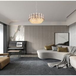 Luminosa Lighting Luminosa Orgina Pendant Ceiling Light Chrome 12X E14 - thumbnail 5
