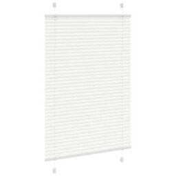 Berkfield Modern Pleated Blind White 85X150 Cm Fabric Width 84.4 Cm Polyester - thumbnail 3