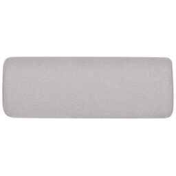 Wyld And Coco Luxora 1-Seater Sofa Pouffe Bed In Light Grey Fabric - Fold-Out Single Sleeper, Convertible Armchair/chaise. - thumbnail 8