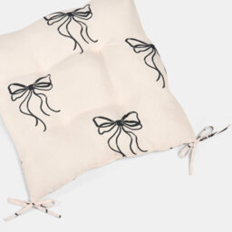 Ohs 2 X Bows Print Garden Chair Cushions Outdoor Seat Pads - thumbnail 5