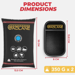 Gadlane Car Dehumidifier 350G +Anti-Slip Mat (2 Pack) - thumbnail 2
