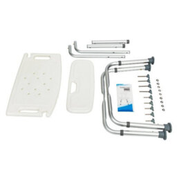 New Disability Shower Bathroom Chair Stool With Backrest Adjustable Safety Seat - thumbnail 4