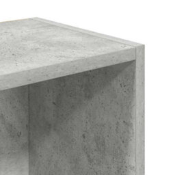 Berkfield Bookcase Concrete Grey 31X24X102 Cm Engineered Wood - thumbnail 9