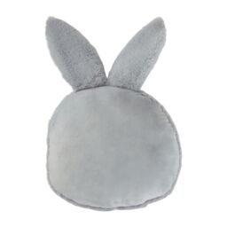 Furn. Kids Grey Rabbit Embroidered Effect Indoor Cushion, (L)30Cm X (W)43Cm - thumbnail 2