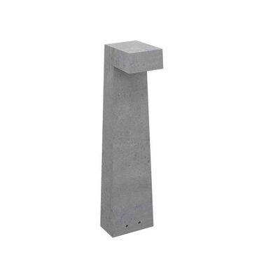 Luminosa Lighting Luminosa Simenti Led Outdoor Bollard Light Grey Ip65 - image 1