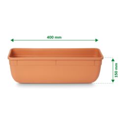 Verve Florus Rectangular Plastic Trough 5.06L (W)15Cm - thumbnail 3