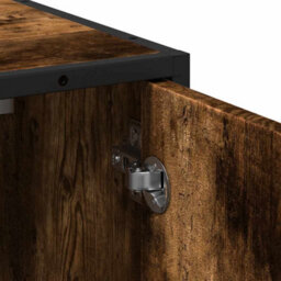 Walplus Bathroom Sink Cabinet Smoked Oak 65X33X60 Cm Engineered Wood - thumbnail 9