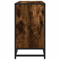 Walplus Bathroom Sink Cabinet Smoked Oak 65X33X60 Cm Engineered Wood - thumbnail 6