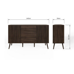 Gfw Rowan Large Sideboard Walnut - thumbnail 8