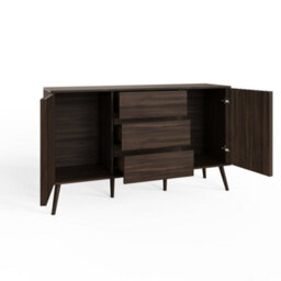 Gfw Rowan Large Sideboard Walnut - thumbnail 4