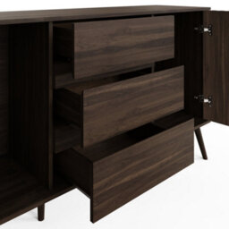 Gfw Rowan Large Sideboard Walnut - thumbnail 7