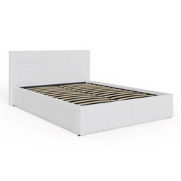 Gfw End Lift Ottoman Bed 150Cm King Size White - thumbnail 4