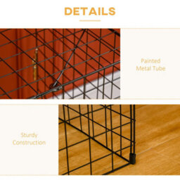 Homcom Fireguard Fire Safe Guard Extending Fireplace Wire Mesh Screen Cover - thumbnail 6