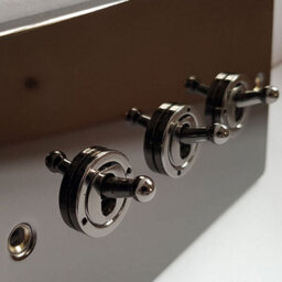 5 Pack - Black Nickel 1 Gang 2 Way Led 100W Trailing Edge Dimmer Light Switch - Se Home - thumbnail 4