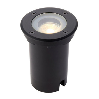 Luminosa Lighting Luminosa Pillar Outdoor Recessed Ground Light Clear Glass Ip65 - image 1