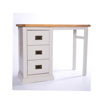 Cabinet Bits Loreo 3 Drawer Desk - Dressing Table Brass Drop Handle - image 1