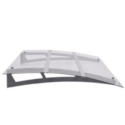 Walplus Door Canopy Silver And Transparent 150X90 Cm Pet - thumbnail 3