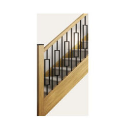 Ash Handrail Square 4.2M - 13mm Groove For Square Metal Spindles Uk Manufactured Traditional Products Ltd - thumbnail 6