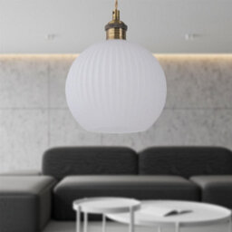 First Choice Lighting Set Of 2 Betchley - Antique Brass Braided Pendants With White Shade - thumbnail 4