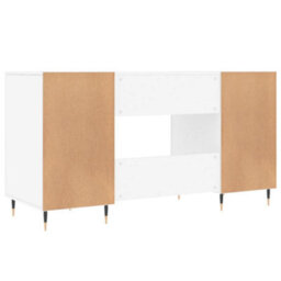 Berkfield Desk White 140X50X75 Cm Engineered Wood - thumbnail 8