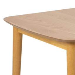 Wyld Haus Novi Sad Natural Oak Extending Rectangular Dining Table - Seats 6 - thumbnail 7