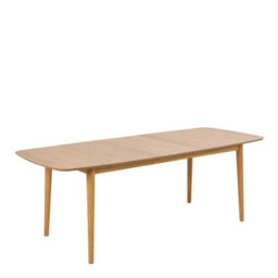 Wyld Haus Novi Sad Natural Oak Extending Rectangular Dining Table - Seats 6 - thumbnail 5