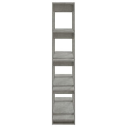 Berkfield Book Cabinet/room Divider Concrete Grey 100X30X160 Cm - thumbnail 4
