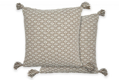 Stockholm Cushion Cover In Taupe - image 1