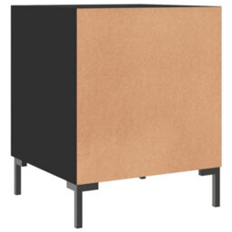 Berkfield Bedside Cabinets 2 Pcs Black 40X40X50 Cm Engineered Wood - thumbnail 8