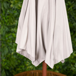 Charles Bentley Garden Large 2.4M Wooden Garden Patio Parasol Shade Umbrella 38M - thumbnail 7