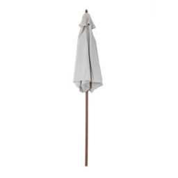 Charles Bentley Garden Large 2.4M Wooden Garden Patio Parasol Shade Umbrella 38M - thumbnail 2