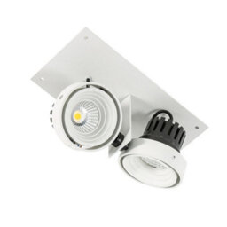 Luminosa Lighting Luminosa Modern Technical Led Recessed Ceiling White, Black, Cool White 4000K 1770Lm - thumbnail 2