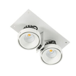 Luminosa Lighting Luminosa Modern Technical Led Recessed Ceiling White, Black, Cool White 4000K 1770Lm - thumbnail 3