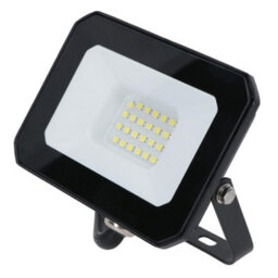 AB Tools 20 Watt Led Mini Floodlight Garden Lighting 1600 Lumens Ip65 + Bracket 1Pc - thumbnail 1
