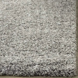 "Bravich Silver Thick Shaggy Rug - California - 60X230Cm (2'x7'8"")" - thumbnail 2