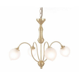 Luminosa Lighting Luminosa Bastia Pendant 4 Light G9 Satin Gold - thumbnail 2