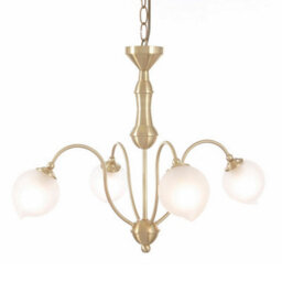 Luminosa Lighting Luminosa Bastia Pendant 4 Light G9 Satin Gold