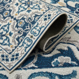 Oxford Homeware Printed Rug, Non-Slip Pets Friendly, Living Room Rugs And Bedroom Rugs, (Luna, 120X170Cm) - thumbnail 2