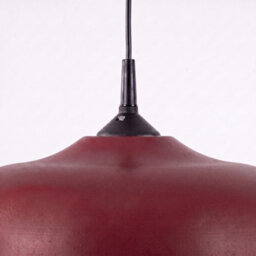 Sollux Lighting Gina Steel Burgundy 1 Lights Minimalist Pendant Lamps - thumbnail 8