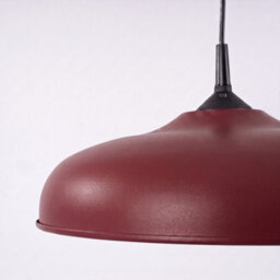 Sollux Lighting Gina Steel Burgundy 1 Lights Minimalist Pendant Lamps - thumbnail 6