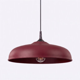 Sollux Lighting Gina Steel Burgundy 1 Lights Minimalist Pendant Lamps - thumbnail 5