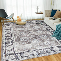 Ameha Cashmere Rugs Soft Luxury Large Area Rug Soft Short Pile Living Room Bedroom Carpets(Harmony, 200X290Cm) - thumbnail 9