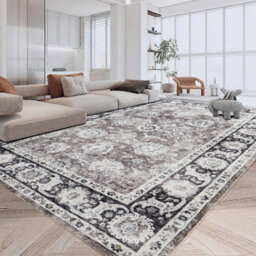 Ameha Cashmere Rugs Soft Luxury Large Area Rug Soft Short Pile Living Room Bedroom Carpets(Harmony, 200X290Cm) - thumbnail 1