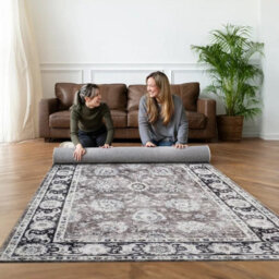 Ameha Cashmere Rugs Soft Luxury Large Area Rug Soft Short Pile Living Room Bedroom Carpets(Harmony, 200X290Cm) - thumbnail 2