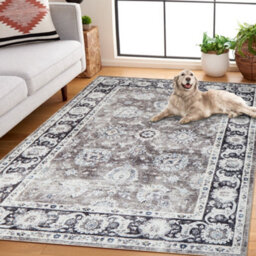 Ameha Cashmere Rugs Soft Luxury Large Area Rug Soft Short Pile Living Room Bedroom Carpets(Harmony, 200X290Cm) - thumbnail 6