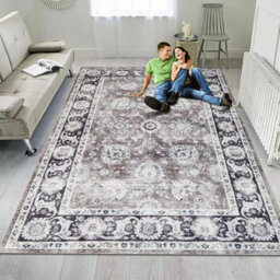Ameha Cashmere Rugs Soft Luxury Large Area Rug Soft Short Pile Living Room Bedroom Carpets(Harmony, 200X290Cm) - thumbnail 3